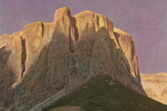 1004-Die-Dolomiten-Sellatuerme-Abendstimmung